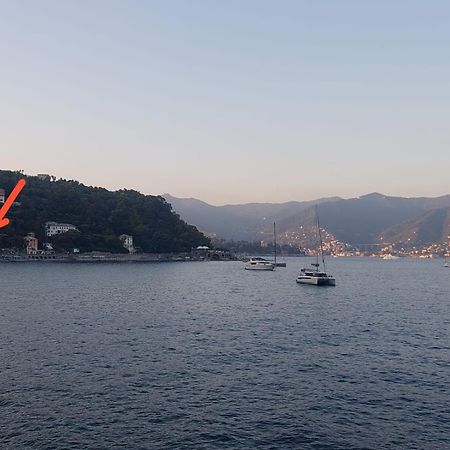 Portofino Seaview Apartment, 50 Meters From The Beach, Free Parking, Air Conditioning Paraggi Kültér fotó