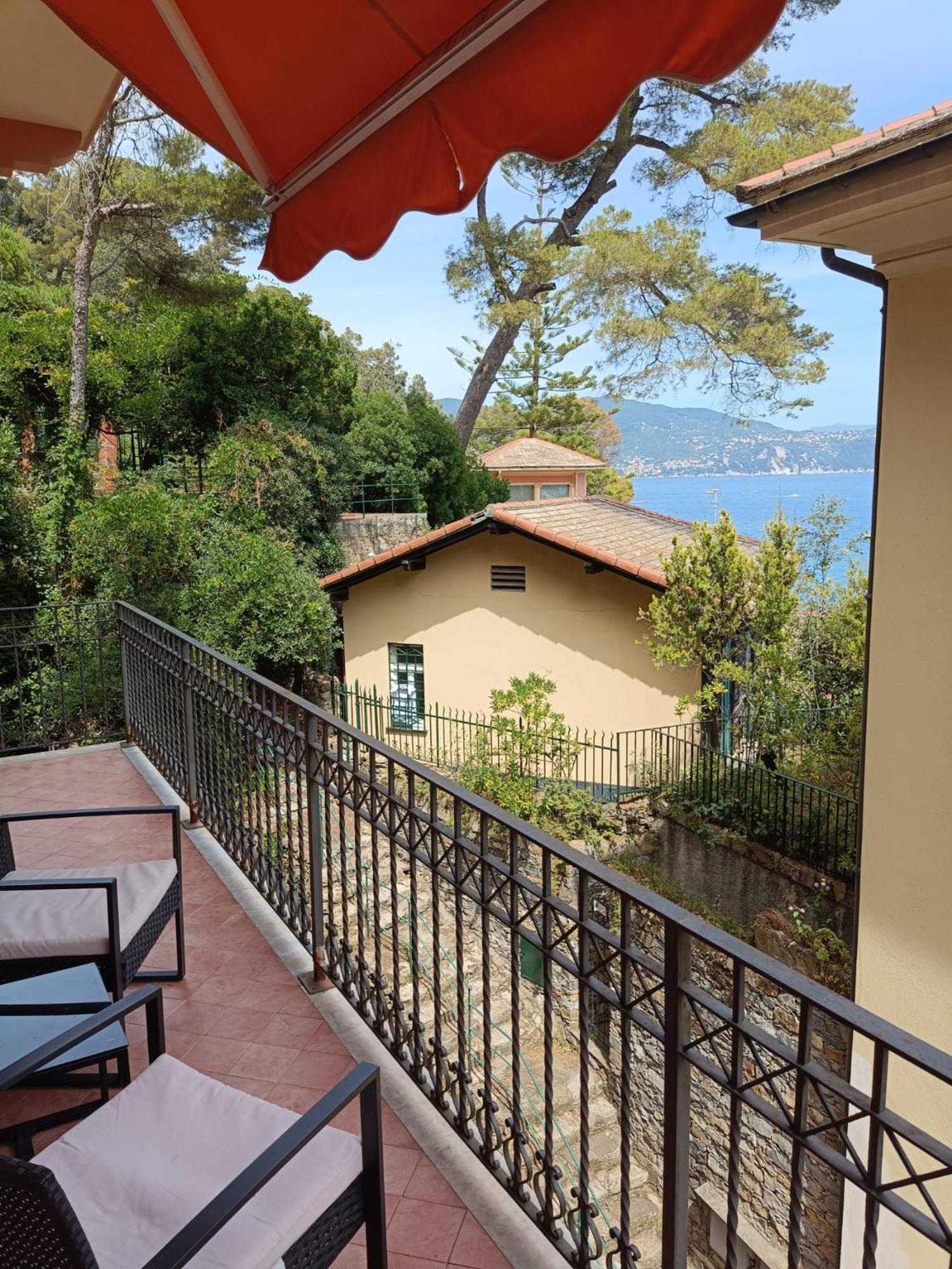 Portofino Seaview Apartment, 50 Meters From The Beach, Free Parking, Air Conditioning Paraggi Kültér fotó